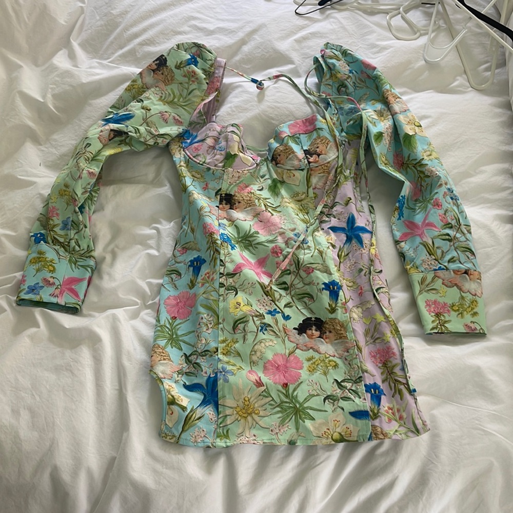 Alpine Angels Mini Bodice Dress
